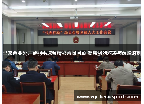 马来西亚公开赛羽毛球赛精彩瞬间回顾 聚焦激烈对决与巅峰时刻